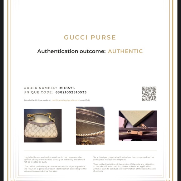 Authentic Gucci Ophidia Mini - NWOT - Picture 15 of 16